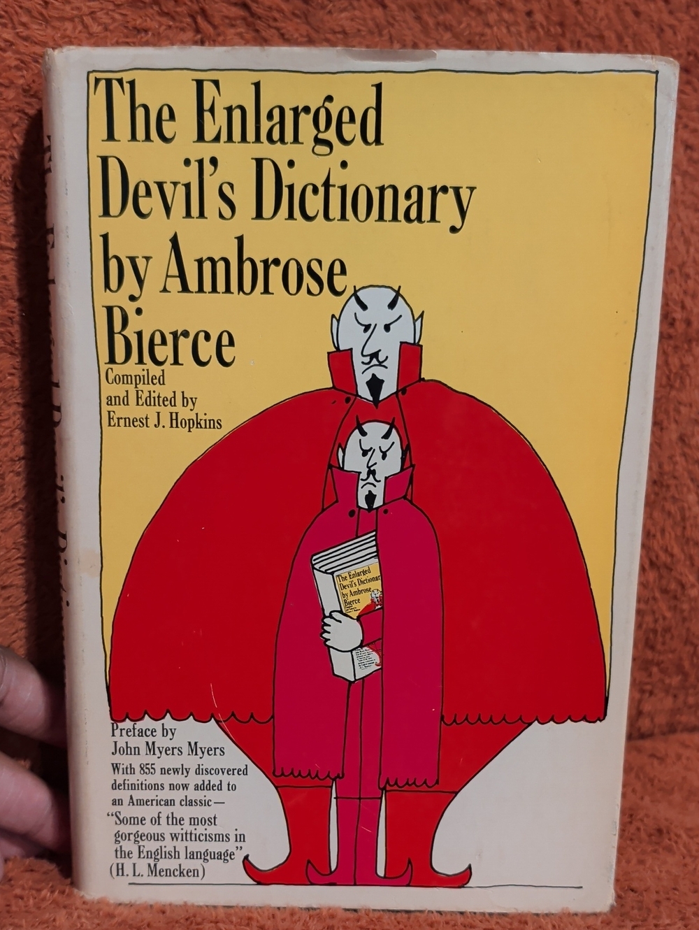 The Enlarged Devil's Dictionary by Ambrose Bierce - ( Hardcover )